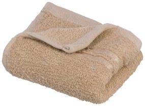 Asciugamano tipo terry beige in cotone 30x50 cm Simple – Casa Selección
