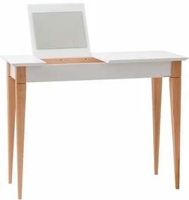 Tavolino bianco, larghezza 105 cm Mimo - Ragaba