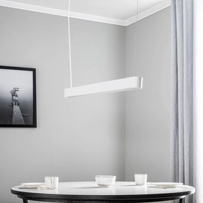 Nowodvorski Lighting Lampada a sospensione Soft bianco 95 cm