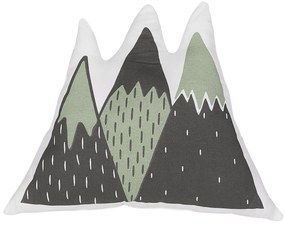 Set di 2 cuscini per bambini stampa di montagna INDORE Beliani