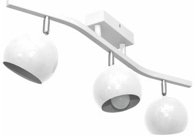 Faretto MORRIS 3xE27/15W/230V bianco