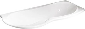 Vasca KEKKY 70 x 170 cm bianco solo guscio senza telaio con schienale dx solo per incasso