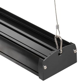 Campana Lineare LED 150W 76cm Sospesa 16.500 lm con Osram chip LED Colore Bianco Naturale 4.000K