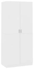 Armadio bianco 90x52x200 cm in truciolato