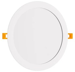 Pannello LED Rotondo 24W, 2.400lm, no Flickering, Foro Ø222-230mm Colore  Bianco Naturale 4.000K