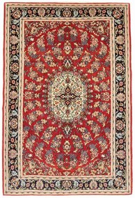 Ghom Tappeto persiano 220 x 150 Rosso (Iran) Annodato A Mano