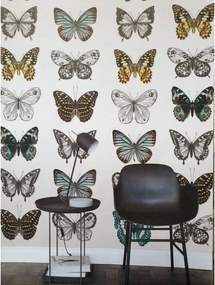 Fotomurale ESTA Farfalle, turchese nero e bianco 138X279 cm