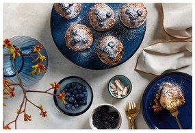 Vassoio per torte in ceramica Gastro Dark Blue – Bitz