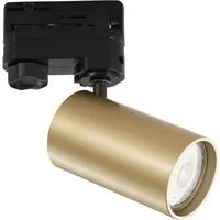 Faro SQUIB con adattatore trifase in alluminio oro