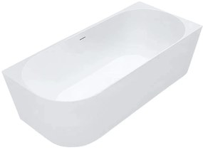 Vasca da bagno angolare in acrilico Bellanto Slim 170 Destra