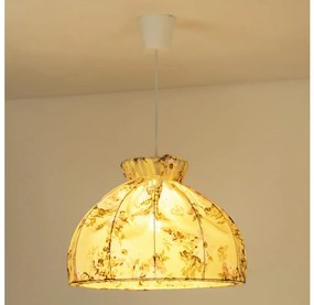 Duolla - Lampadario a sospensione con filo VIOLIN 1xE27/40W/230V diametro 38 cm rosa