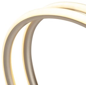 Plafoniera di design in acciaio con LED a 3 livelli di dimmerazione - Rowan