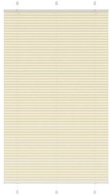 Tenda Plissettata Crema 110x200 Cm Larghezza Tessuto 109,4 Cm /