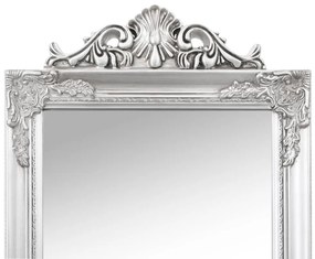 Specchio Autoportante Argento 40x160 cm