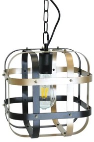 Lampadario su fune KLATKA 1xE27/10W/230V