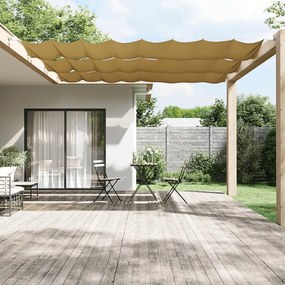 Paravento Verticale Beige 60x600 Cm İn Tessuto Oxford /