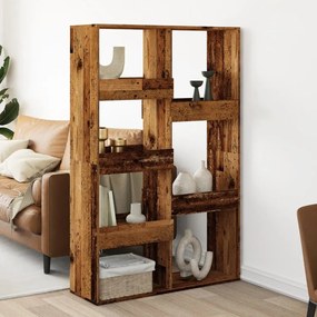 Divisorio Legno Antico 100x33x155,5 Cm İn Truciolato /