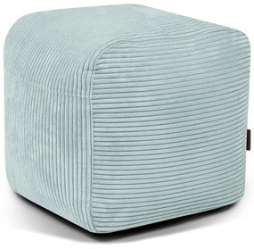 Puof a sacco color menta con rivestimento in velluto a coste Plus 50 Lounge – SLOWDOWN