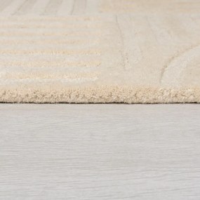 Tappeto beige in lana 60x230 cm Zen Garden - Flair Rugs