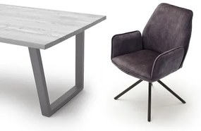 Set di 2 sedie da pranzo NEXORO, antracite