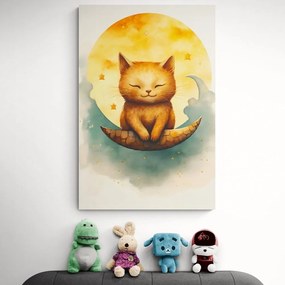 Stampa su tela – Gatto sognante