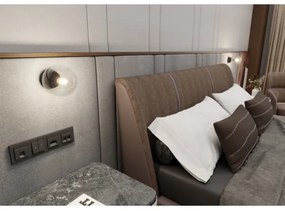 Applique ROSSI 1xE14/10W/230V nero/limpido