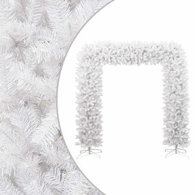 Albero Di Natale Ad Arco Bianco 240 Cm /