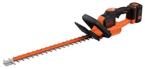 Tagliasiepi a batteria con spazzole al carbonio BLACK + DECKER BCHTS3625L1-QW 2 lame da 55 cm 36 V 1 batteria inclusa con guaina protettiva