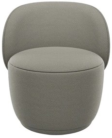 Poltrona grigia in tessuto bouclé Kuon - Blomus