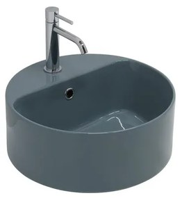 Lavabo da appoggio OLYMPIA CERAMICA tondo in ceramica multicolore
