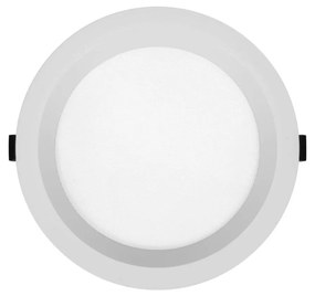 Faro LED da Incasso 60W Foro Ø210mm Bianco CCT IP54 con driver Philips Colore Bianco Variabile CCT