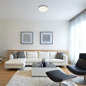 Rabalux 3315 - Plafoniera da soffitto LED TESIA LED/36W/230V 40 cm argento