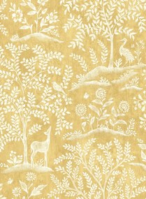 Nina Campbell Carta da parati Foret - Ochre
