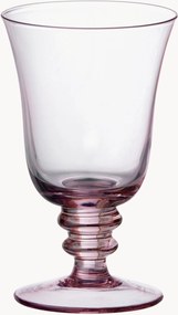 Set di 2 bicchieri da vino in vetro soffiato Leopold