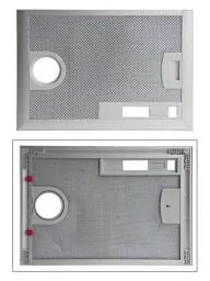 Neff - Filtro metallico antigrasso 2 (al pezzo) originale - Cappa aspirante 452774242001256116