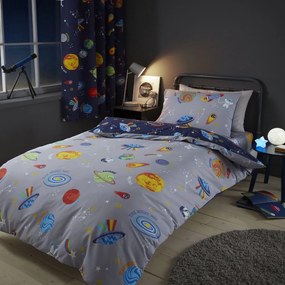 Biancheria da letto singola per bambini 135x200 cm Lost In Space - Catherine Lansfield