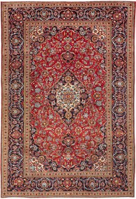 Kashan Tappeto persiano 200x300 Rosso (Iran) Annodato A Mano
