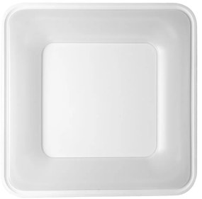 Plafoniera LED Quadrata 72W Ø480mm CCT Dimmerabile + Telecomando Bianca