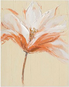 Quadro su tela dipinto a mano Silk Flower