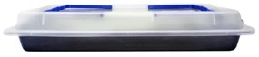 Teglia da forno con coperchio TORO 42x3,8x29 cm, nero/blu