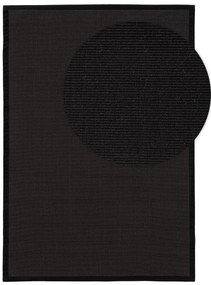 benuta Nest Tappeto sisal Sana Nero 160x230 cm - Tappeto design moderno soggiorno