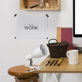 Rabalux 6026 - Faretto con morsetto EBONY 1xE27/20W/230V