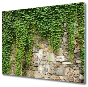 Tagliere in vetro Ivy verde 60x52 cm