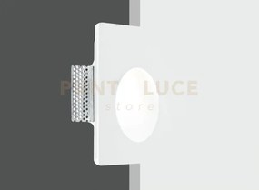 Segnapassi a incasso ariel bianco rettangolare 1 luce attacco gu10 ...