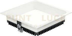 Inc-xanto-c-q220 incasso led xanto bianco quadrato 30w 3000lm 3000k...