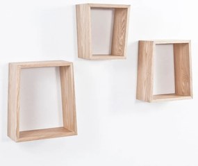 Set di 3 ripiani Trapezio - Tomasucci