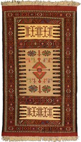 Kilim Tappeto 100 x 170 Beige (Iran) Tessuto A Mano