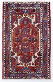 Tuyserkan Tappeto 140x90 (Iran) Annodato A Mano