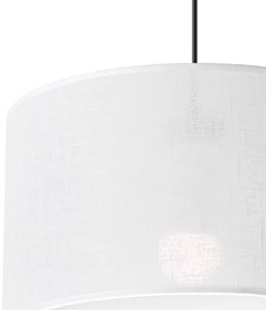 Brilagi - LED Lampadario a sospensione con filo ANTHONY 1xE27/60W/230V quercia/bianco