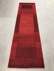 Loribaft Tappeto persiano 300 x 80 Rosso (Iran) Annodato A Mano